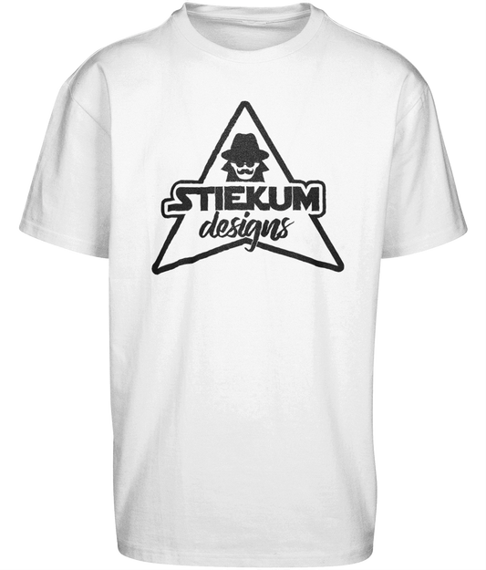 Stiekum OG-4 (heavy oversized tee) white